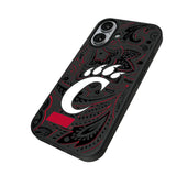 University of Cincinnati Bearcats Paisley MagSafe Compatible Phone Case for Apple iPhone