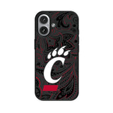 University of Cincinnati Bearcats Paisley MagSafe Compatible Phone Case for Apple iPhone