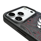 University of Cincinnati Bearcats Paisley MagSafe Compatible Phone Case for Apple iPhone