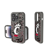 University of Cincinnati Bearcats Paisley Soft Touch Phone Case for Apple iPhone