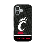 University of Cincinnati Bearcats Personalized EndZone Plus Bump Phone Case for Apple iPhone