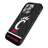 University of Cincinnati Bearcats Personalized EndZone Plus Bump Phone Case for Apple iPhone
