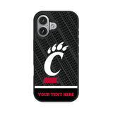 University of Cincinnati Bearcats Personalized EndZone Plus Bump Phone Case for Apple iPhone