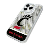 University of Cincinnati Bearcats Personalized EndZone Plus Glitter Phone Case for Apple iPhone