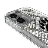 University of Cincinnati Bearcats Personalized EndZone Plus Glitter Phone Case for Apple iPhone