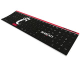 University of Cincinnati Bearcats Personalized Endzone Solid Curved Wireless Keyboard