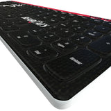 University of Cincinnati Bearcats Personalized Endzone Solid Curved Wireless Keyboard