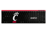 University of Cincinnati Bearcats Personalized Endzone Solid Curved Wireless Keyboard