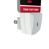 University of Cincinnati Bearcats Personalized Endzone Solid Night Light 2-Pack