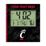 University of Cincinnati Bearcats Personalized Hatch Wall Clock