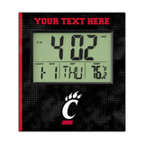 University of Cincinnati Bearcats Personalized Hatch Wall Clock