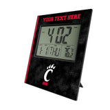 University of Cincinnati Bearcats Personalized Hatch Wall Clock
