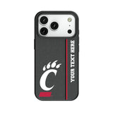 University of Cincinnati Bearcats Personalized Sidebard MagSafe Compatible Phone Case for Apple iPhone