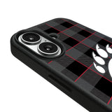 University of Cincinnati Bearcats Plaid MagSafe Compatible Phone Case for Apple iPhone