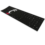 University of Cincinnati Bearcats Solid Curved Wireless Keyboard