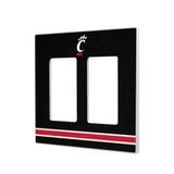 University of Cincinnati Bearcats Stripe Hidden-Screw Light Switch Plate