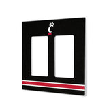University of Cincinnati Bearcats Stripe Hidden-Screw Light Switch Plate