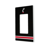 University of Cincinnati Bearcats Stripe Hidden-Screw Light Switch Plate