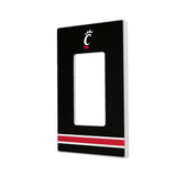 University of Cincinnati Bearcats Stripe Hidden-Screw Light Switch Plate
