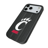 University of Cincinnati Bearcats Text Backdrop MagSafe Compatible Phone Case for Apple iPhone