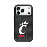 University of Cincinnati Bearcats Text Backdrop MagSafe Compatible Phone Case for Apple iPhone