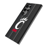 University of Cincinnati Bearcats Text Backdrop MagSafe Compatible Phone Case for Samsung Galaxy