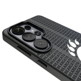 University of Cincinnati Bearcats Text Backdrop MagSafe Compatible Phone Case for Samsung Galaxy
