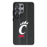 University of Cincinnati Bearcats Text Backdrop MagSafe Compatible Phone Case for Samsung Galaxy