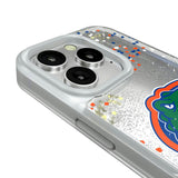 University of Florida Gators Confetti Glitter Phone Case for Apple iPhone