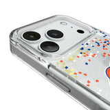 University of Florida Gators Confetti Glitter Phone Case for Apple iPhone