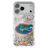 University of Florida Gators Confetti Glitter Phone Case for Apple iPhone