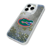 University of Florida Gators Linen Glitter Phone Case for Apple iPhone