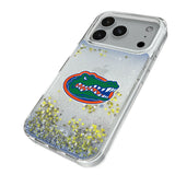 University of Florida Gators Linen Glitter Phone Case for Apple iPhone