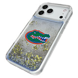 University of Florida Gators Linen Glitter Phone Case for Apple iPhone