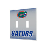 University of Florida Gators Linen Hidden-Screw Light Switch Plate