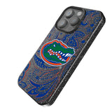 University of Florida Gators Paisley Black Bling Phone Case for Apple iPhone