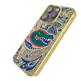 University of Florida Gators Paisley Bling Phone Case for Apple iPhone