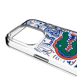 University of Florida Gators Paisley Clear Phone Case for Apple iPhone