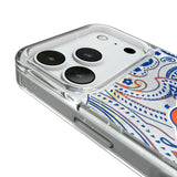University of Florida Gators Paisley Glitter Phone Case for Apple iPhone