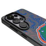 University of Florida Gators Paisley MagSafe Compatible Phone Case for Samsung Galaxy