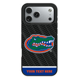 University of Florida Gators Personalized EndZone Plus Bump Phone Case for Apple iPhone