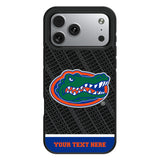 University of Florida Gators Personalized EndZone Plus Bump Phone Case for Apple iPhone