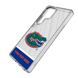 University of Florida Gators Personalized EndZone Plus Clear Phone Case for Samsung Galaxy