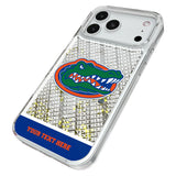 University of Florida Gators Personalized EndZone Plus Glitter Phone Case for Apple iPhone