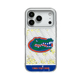 University of Florida Gators Personalized EndZone Plus Glitter Phone Case for Apple iPhone