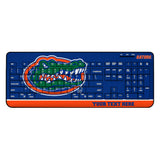 University of Florida Gators Personalized Endzone Solid Wireless USB Keyboard