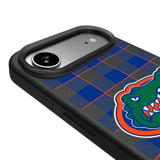 University of Florida Gators Plaid MagSafe Compatible Phone Case for Apple iPhone