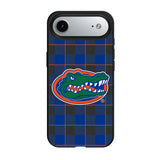 University of Florida Gators Plaid MagSafe Compatible Phone Case for Apple iPhone