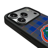 University of Florida Gators Plaid MagSafe Compatible Phone Case for Apple iPhone