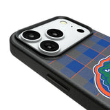 University of Florida Gators Plaid MagSafe Compatible Phone Case for Apple iPhone
